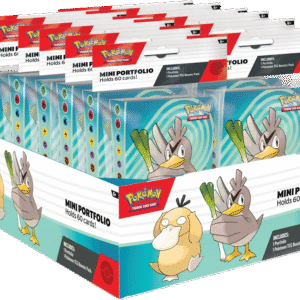 Pokemon TCG - Scarlet & Violet - Journey Together - Mini Portfolio - Counter Display Unit (12x Mini Portfolios)