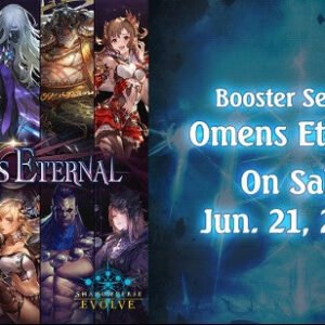 PRE-ORDER Shadowverse: Evolve - Omens Eternal English Edition Booster Box SVEEBP05