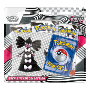 Pokemon TCG - Scarlet & Violet - White Flare - Tech Sticker Collection - Gothitelle