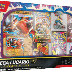 Pokemon TCG - Mega Evolution - Mega Lucario ex Figure Collection